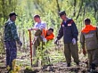 В Увате появился еще один «Лес Победы»
